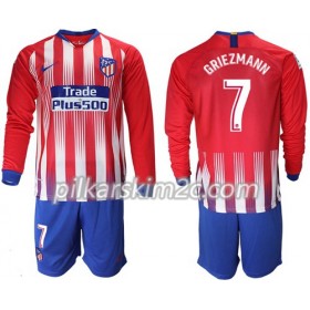 Koszulka Atlético Madryt Griezmann 7 Dziecięca Główna 2018-2019 - Koszulki Piłkarskie(L/S)